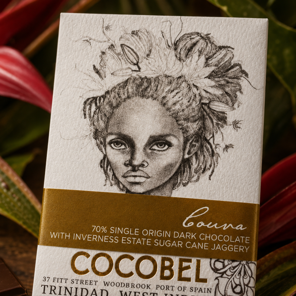 Couva 70% Dark Chocolate with Inverness Jaggery Sugar | Single-Estate Trinitario Chocolate | Award-Winning