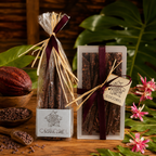 Nibble Me Chocolate Bark | 65% Dark Chocolate with Roasted Cocoa Nibs | Artisan Chocolate from Trinidad & Tobago