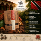 Caramelised Almond Dragées | 65% Dark Chocolate Coated Almonds | Artisan Trinidad Chocolate