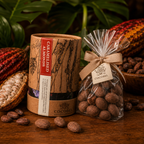 Caramelised Almond Dragées | 65% Dark Chocolate Coated Almonds | Artisan Trinidad Chocolate