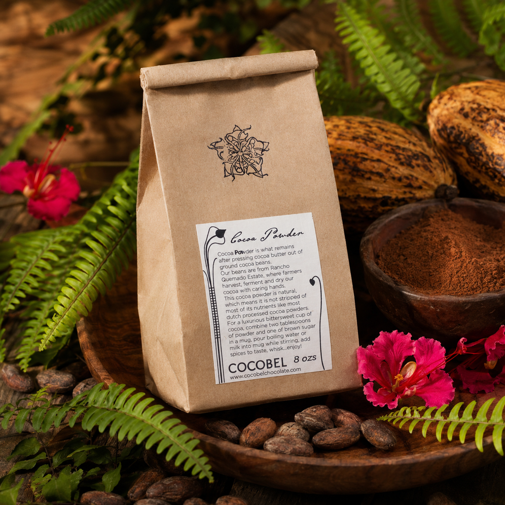 Natural Single-Origin Cocoa Powder | Non-Alkalized Premium Cocoa | Trinidad & Tobago
