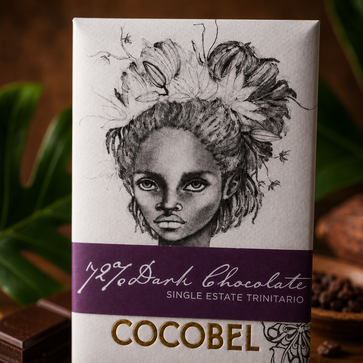 72% Single Estate Dark Chocolate | Trinitario Dark Chocolate from Trinidad & Tobago | Award-Winning