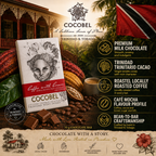 Coffee with Cream Milk Chocolate | Trinitario Chocolate with Trinidad Roastel Coffee